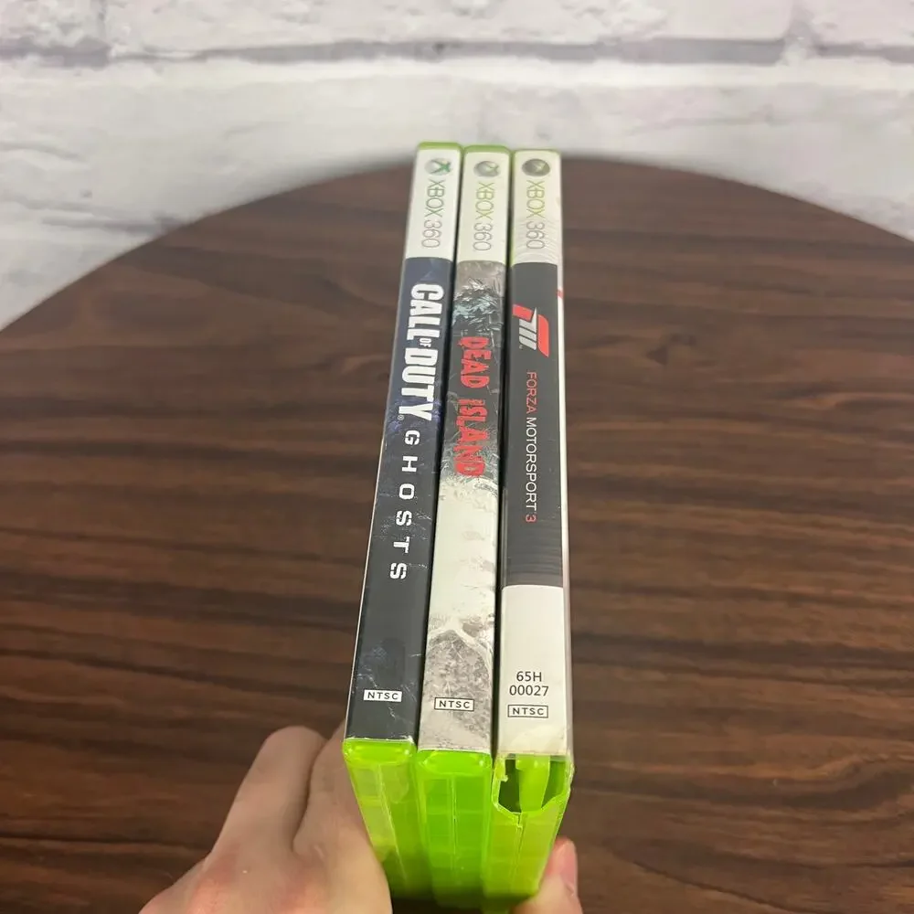 Xbox 360 Lot of 3 Video Games Call of Duty Ghosts Dead Island Forza 3 CIB